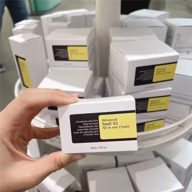 Snail Mucin Hydrating Face Skin Repair Face Gel Serum Anti Age Face Cream For All Skin Types OEM/ODM