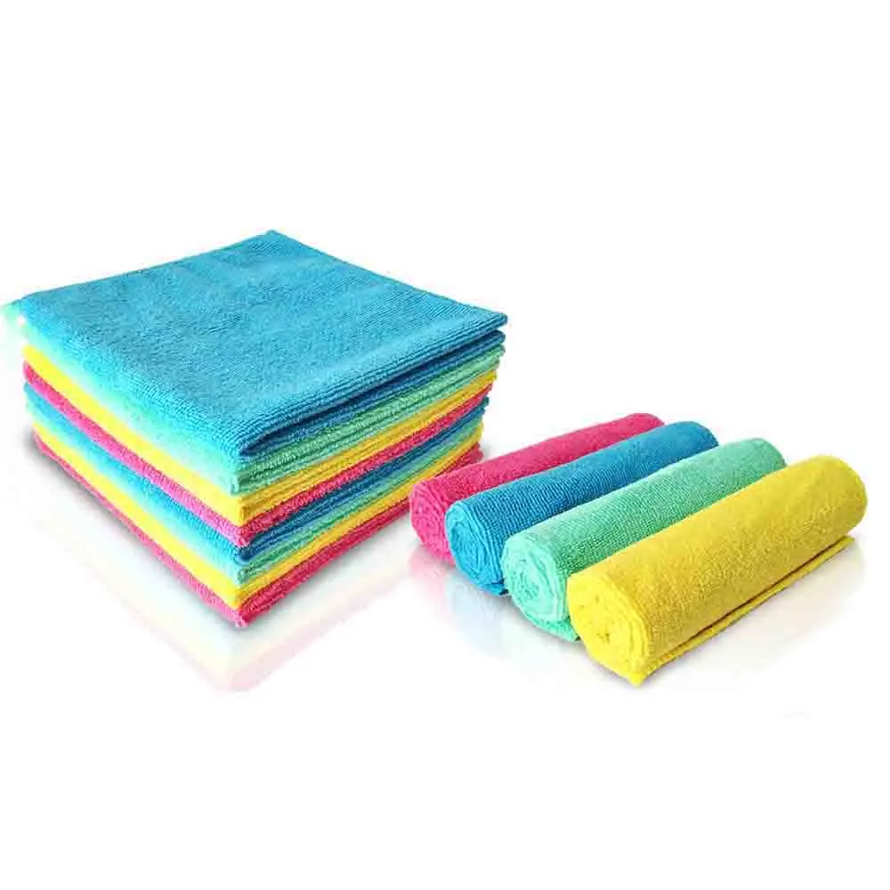 polyester silk fiber microfiber wholesale cheap hair salon kitchen cleaning beauty salon reusable kitchenmicrofibertowelsupplier