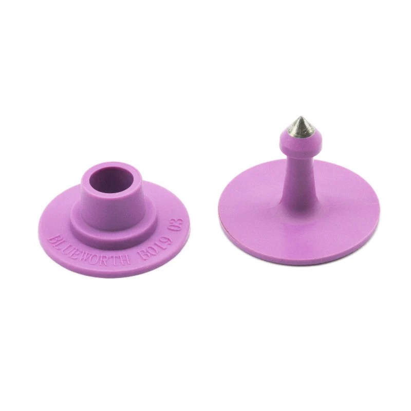 New P series P1#+P7# Two-piece Type Round Male Piglet Ear Tag