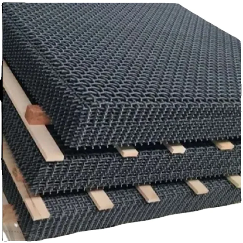 High Quality  Woven Strong Structure Heavy Crimped Wire Mesh Vibrating Screen Crusher Mesh