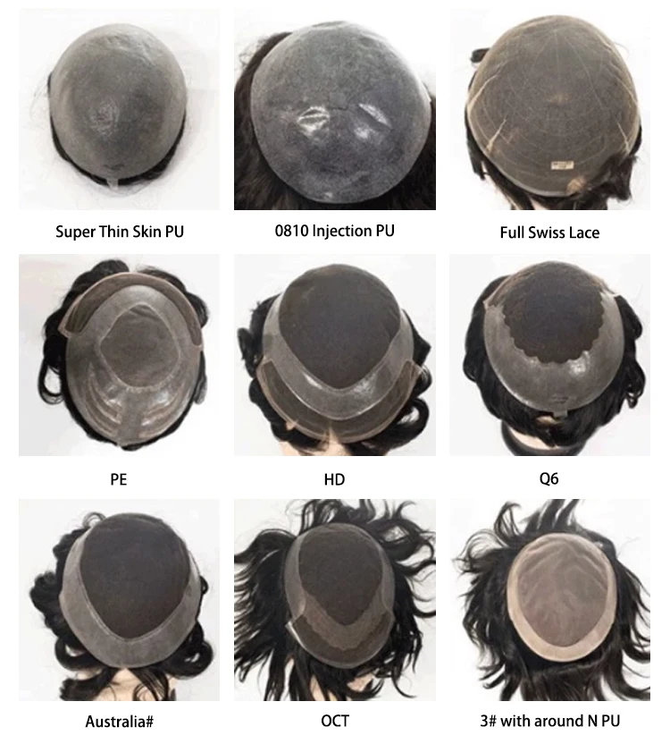 
Custom fashion natural afro curl pu skin top toupees, 100% brazilian human hair toupee ,7*9 afro toupee for black men 