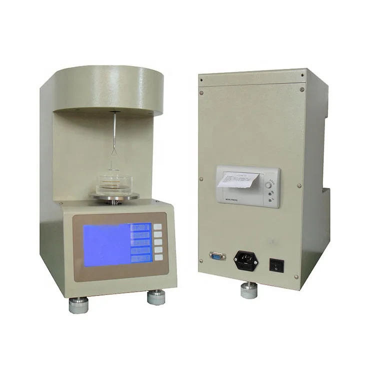 Touch Screen ASTM D971 Interfacial Tension of Transformer Oil Tester by Du Nouy Ring Method