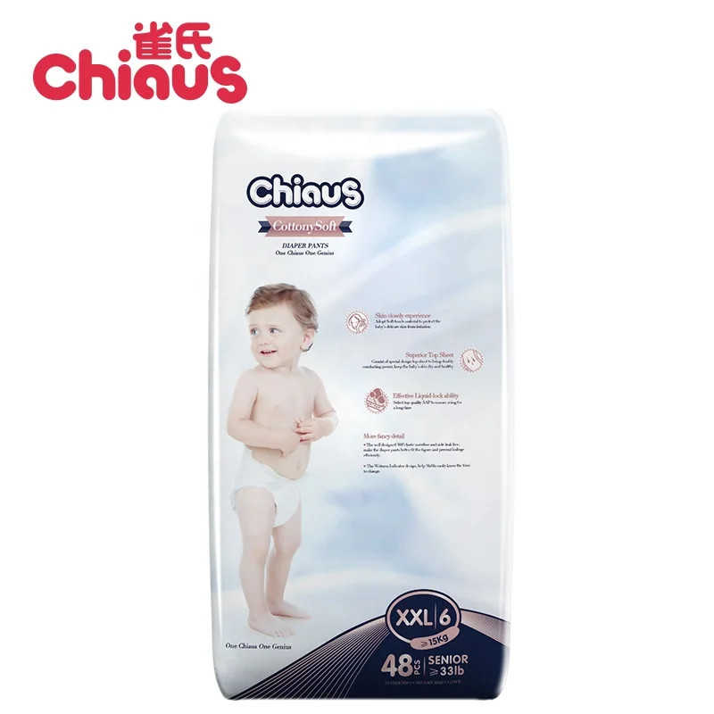 Best Price High Quality Disposable Baby Diaper Pants In Bulk Baby Pants Manufacturer in China sold in Russia