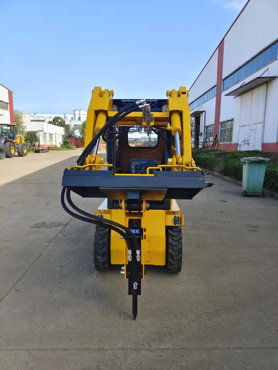hot Skid steer loader JC25 with 25hp engine loading capacity 380kg mini skid loader for sale