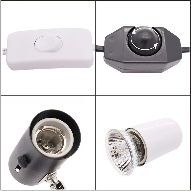 UVA universal lamp holder heating lamp holder UVB reptile pet turtle basking lamp holder