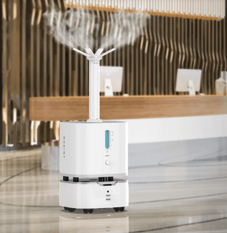 Commercial Sweeper Robot Autonomous Robotic Mop Sweeping Machine Mopping Robot