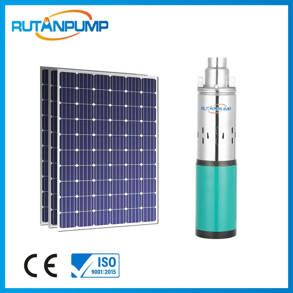High Quality Solar Low Voltage DC Small Pool Pump Solar Downhole Submersible Pumping System
