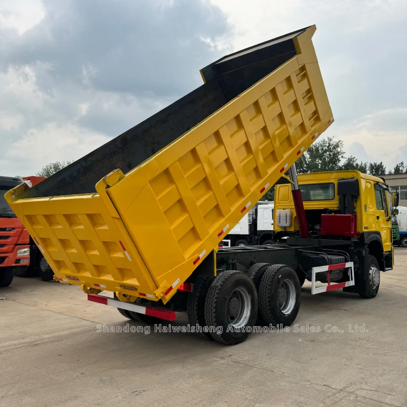 cheap price hot sale  SINOTRUCK HOWO 6*4 375HP Euro 2 /3 Emission Diesel sinotruck engnie dump truck for sale