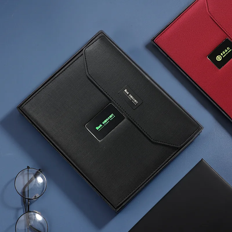Factory Customized Diary Notebook With Power Bank And Usb Flash Drive Business High quality Electronic Notebook Smart Notebook