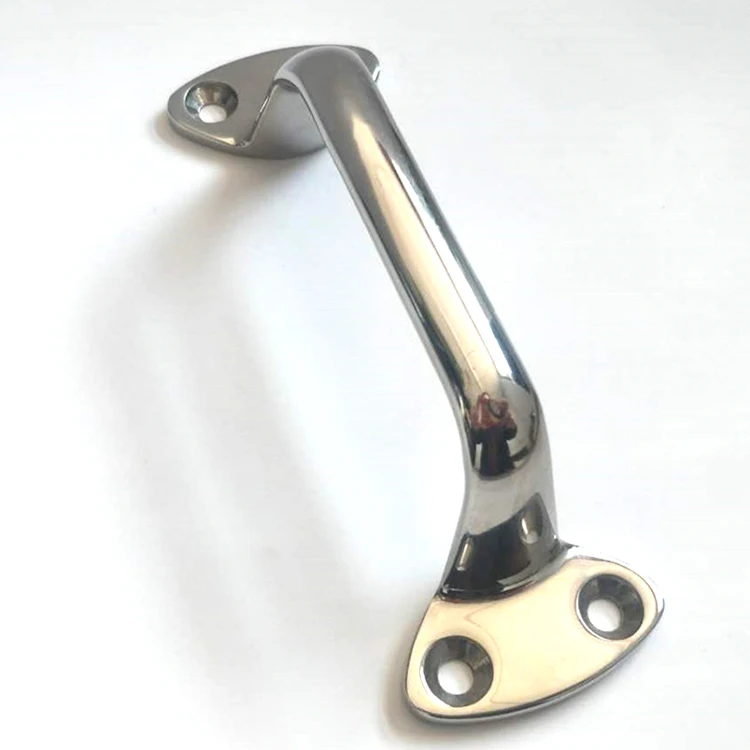 Discount price stainless steel bar cabinet door handle solid lift handle for boat accessories