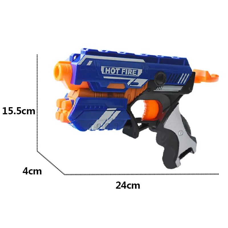 Wholesale Cheap Parent-Child Interactive Toy Gun Soft Safe Manual Plastic Soft Bullet Gun