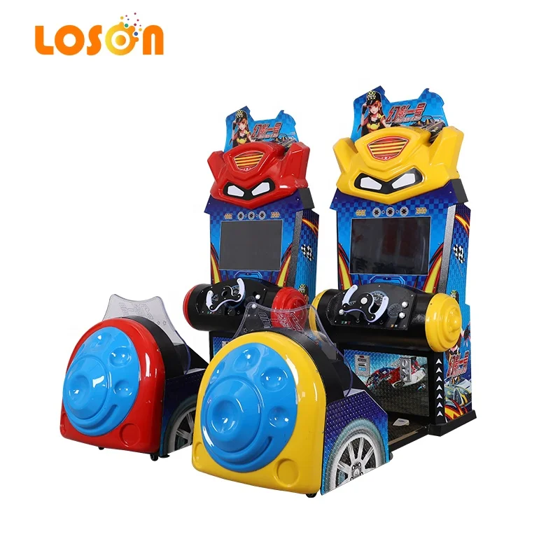 Electric Steering Wheel Gaming Equipment Simulator Arcade Video Racing Car Game Machine for Amusement Park