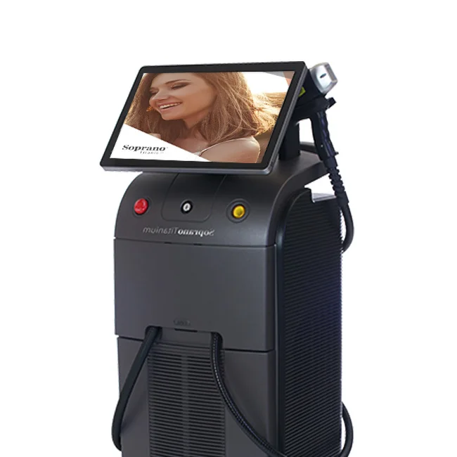 Диодный лазерный эпилятор Alma Soprano Ice 755 808 1064 Лазерный Аппарат для