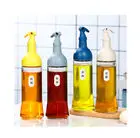 Good reputable square olive and vinegar dispenser kitchen cooking oil glass bottle pot