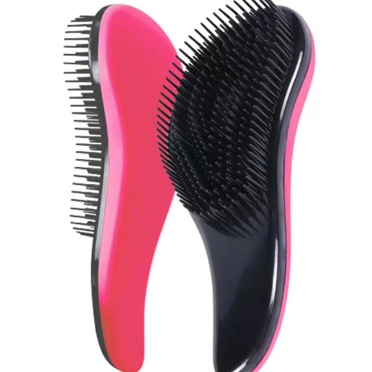 Private Logo Candy Color Detangling Brush for Thick Hair, Fine, Wavy, Black Natural Hair Extension for Kids, Women, Toddlers