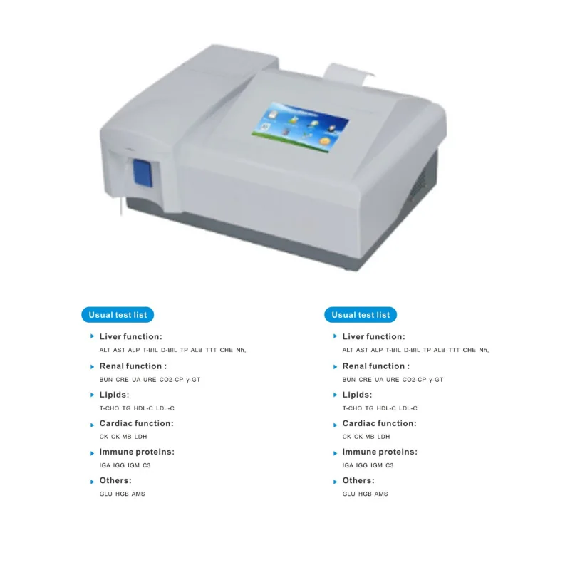 NEW SK3002B1semi-auto Portable Chemistry Analyzer/ Biochemistry Analyzer
