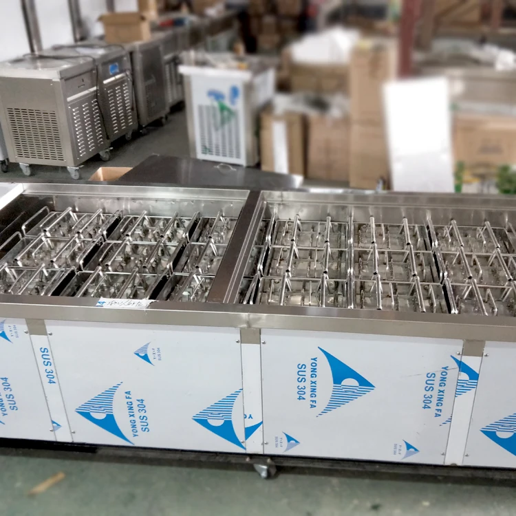 BPZ-18 большая емкость из нержавеющей стали, покрытой 18 формы машина по изготовлению мороженого/мороженое на палочке машина/эскимо делая машину в Китае (стандарты CE, лаборатории тестирования электроприборов, США (ETL)