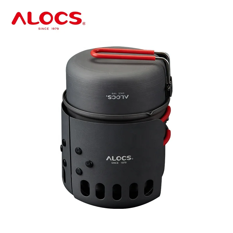 Alocs U01 топ продаж 2020 для amazon кемпинг инструменты горшки приготовления пищи набор наружного