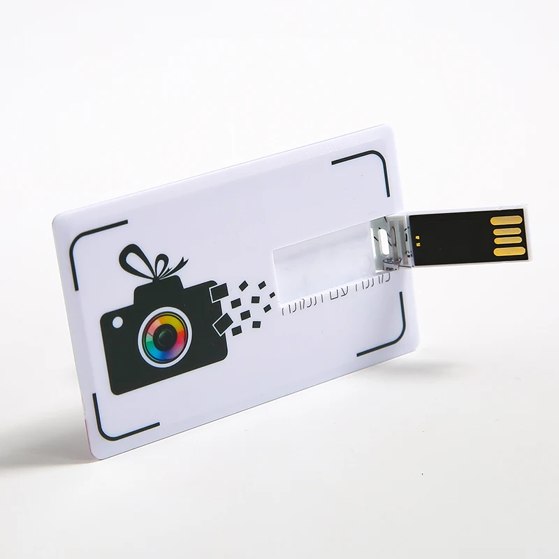 Оптовая продажа пластиковый USB-накопитель GITRA для кредитной карты 128 Мб 1 ГБ 2 4 8 16 32 карта памяти с пользовательским