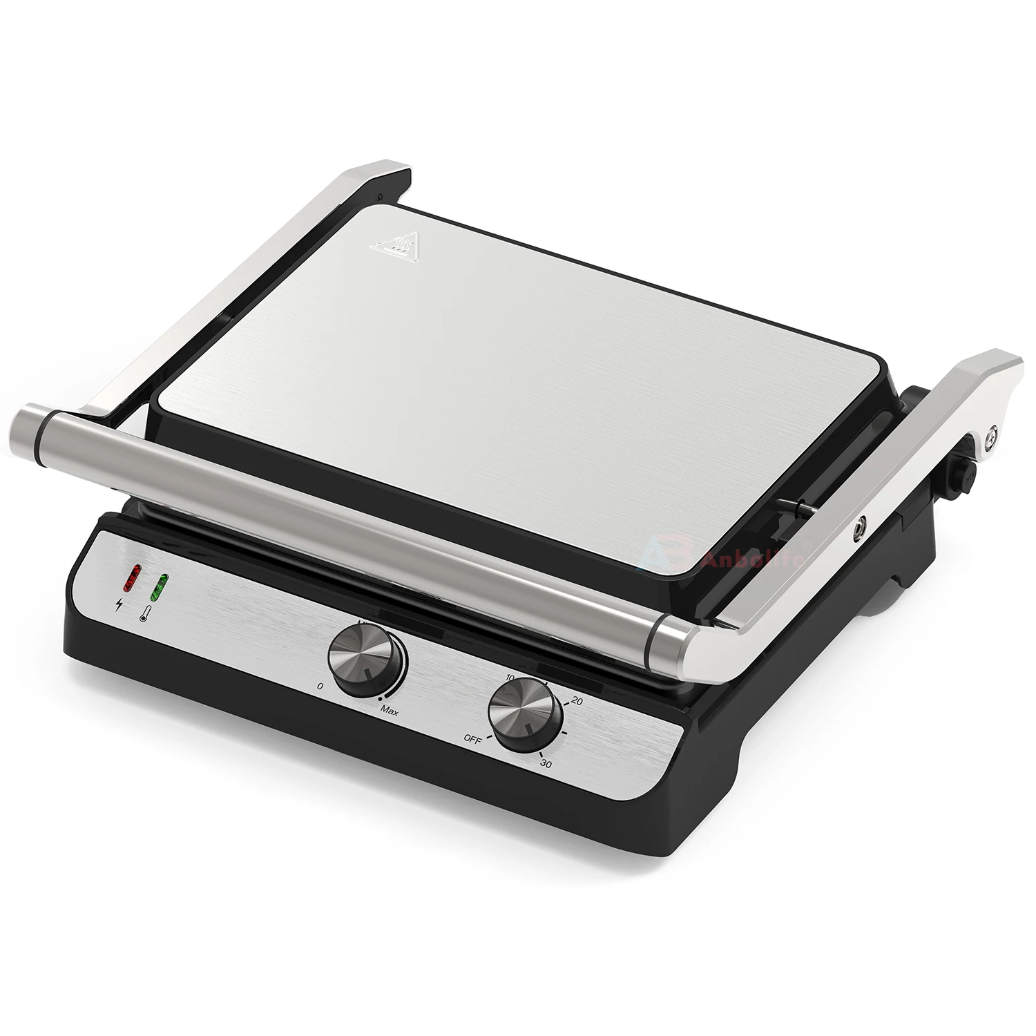Hot Sale Wholesale  Factory Price Electric Kitchen Sandwich Panini Burger Press Contact Grill Maker Machine