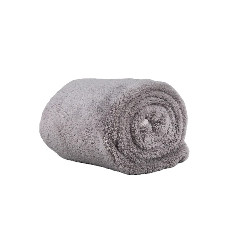 Luxurious Plush Gym Towel Coral Fleece coral velvet towel