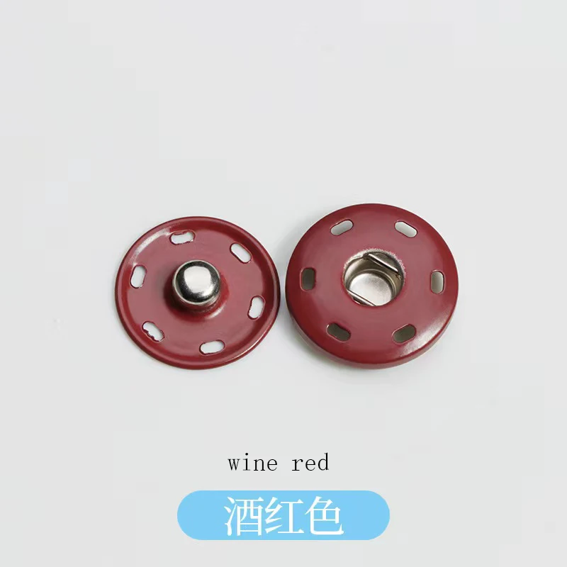 1000 sets Snap Button Kit - Multi color Multi Size Snap on Buttons for Sewing Clothing Leather Crafting Silver Color