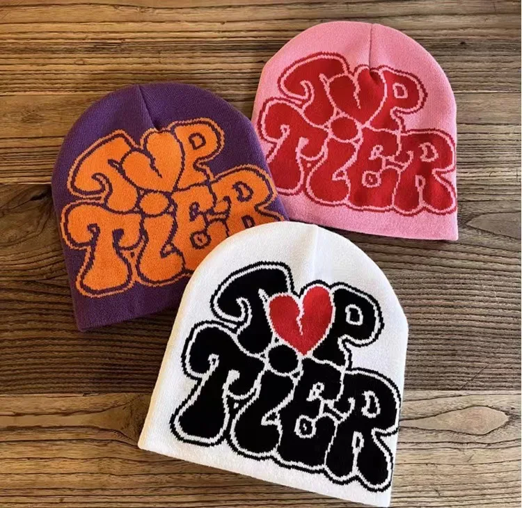 Wholesale Unisex All Over print Winter Hat Cap custom your own logo caps Warm Beanie Hats 2024New cool caps