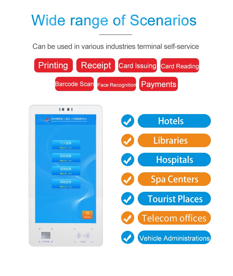 Restaurant Self Ordering Kiosk Ordering Self Service Android Kiosk Ordering Payment Machine Eu