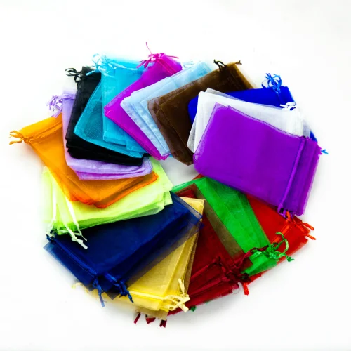 Manufacturer direct selling customized Organza Bag Jewelry Gift Bag Christmas gift bags