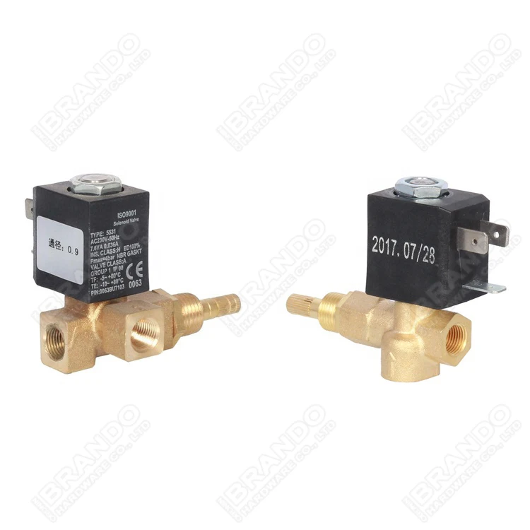 24V DC 110V 220V AC 1/8 1/4 дюймов 2 Way нормально закрытый расхода газа Регулируемый латунь электромагнитный клапан для печи плита нагрева