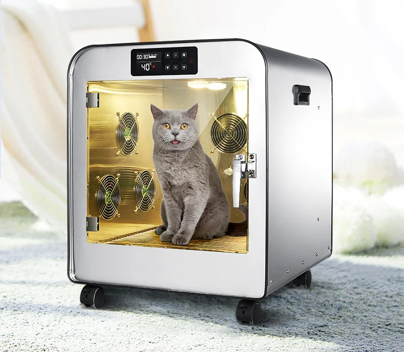 Professional Smart Pet Hair Dryer Automatic Plastic Dryer Box Cabinet cabin for Cats and Dogs Sustainable Charge