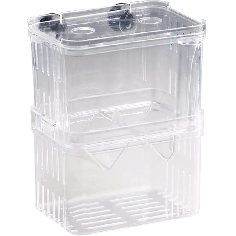 Sunsun guppy breeding box juvenile fish tank isolation betta fish fry ovipositor tropical fish acrylic hatching box
