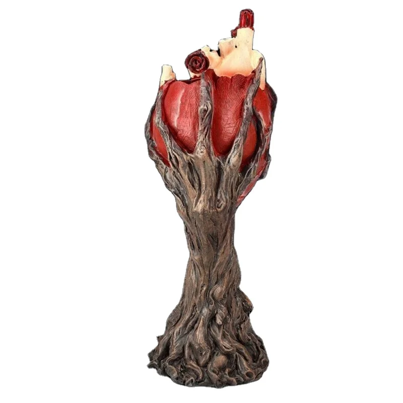 Tree Root Heart Anatomy Model Decoration Human Medical Teaching Structure Organ Decoration Resin Crafts Horror Scene Decoration