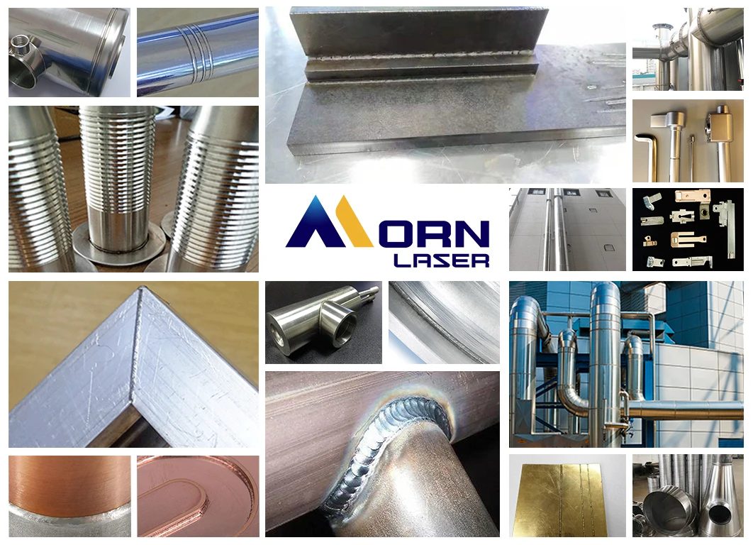 1000w 1500w 2000w watt fiber laser welding machine automatic welding robot arm