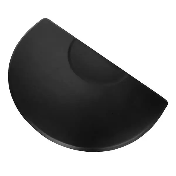 Semicircle Anti-fatigue comfortable and durable salon mat under Styling Chair for barber shop