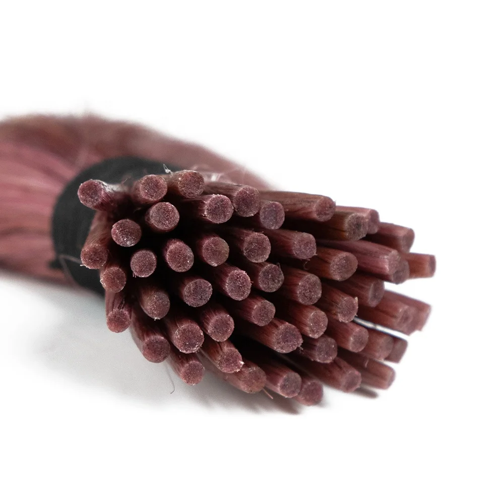 Wholesale 100% smooth remy human hair weave bundles natural high light color bone straight 50 grams i tip hair extension