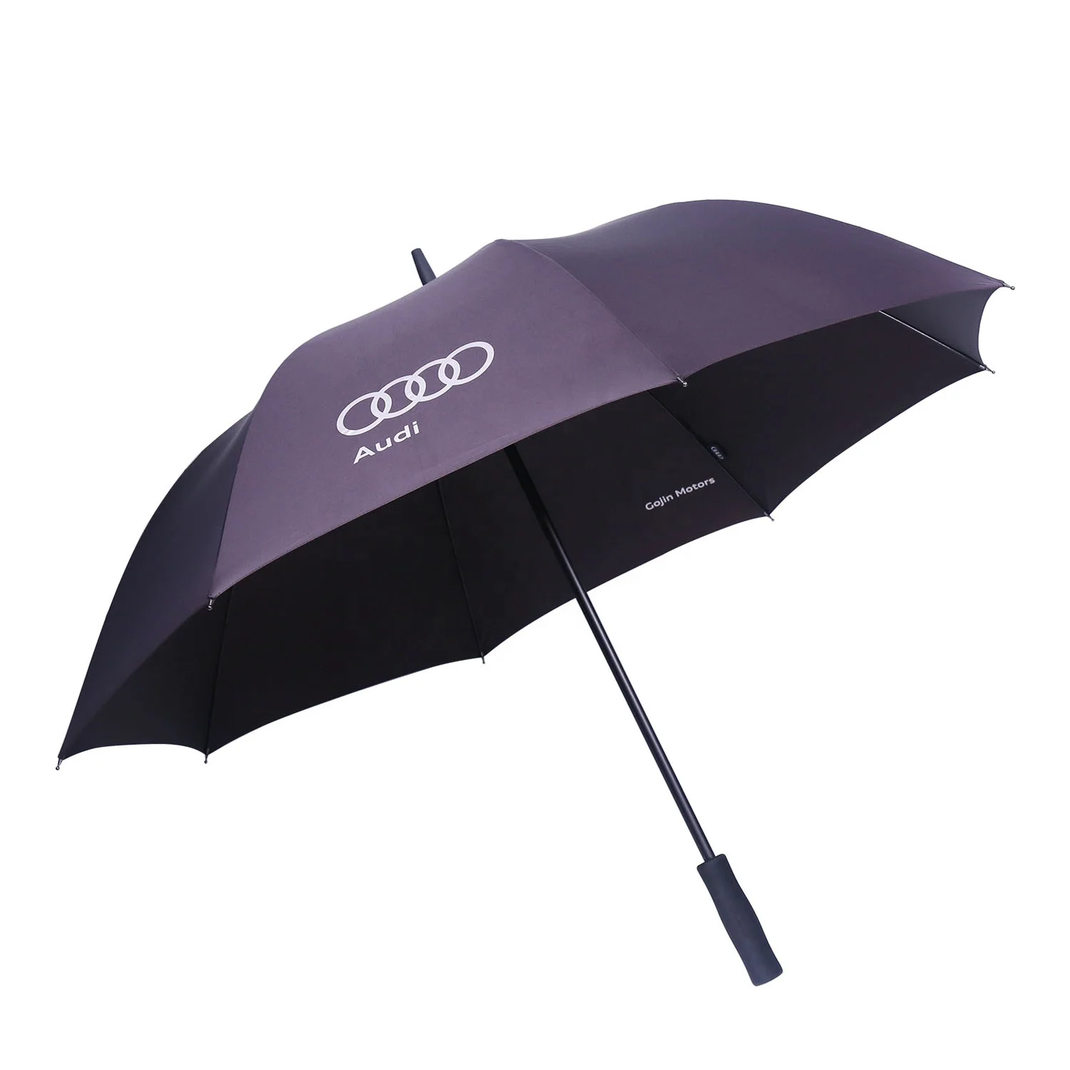 2022 promotional cheap golf umbrella with logo prints paraguas for sun or rain use