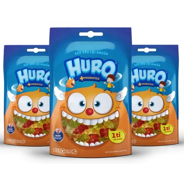 
Bibica Huro Fruit Jelly Candy 168g 