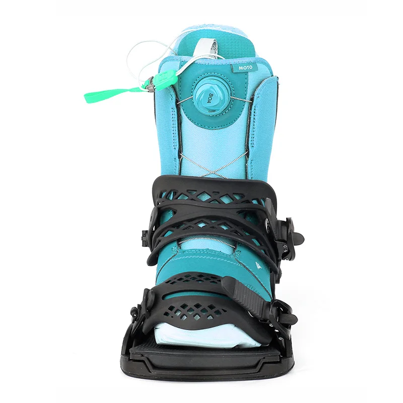 Adult Ski Skates Snow Shoes Winter Ski Boots Waterproof Snowfeet Adjustable Snowboard bindings