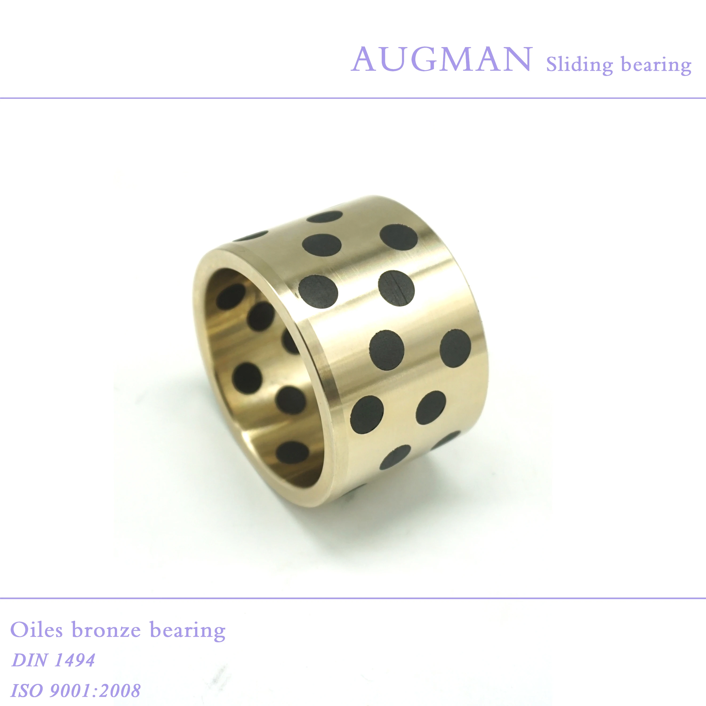 supply all kinds of self-lubricating copper brass oilless bearing bronze bushing