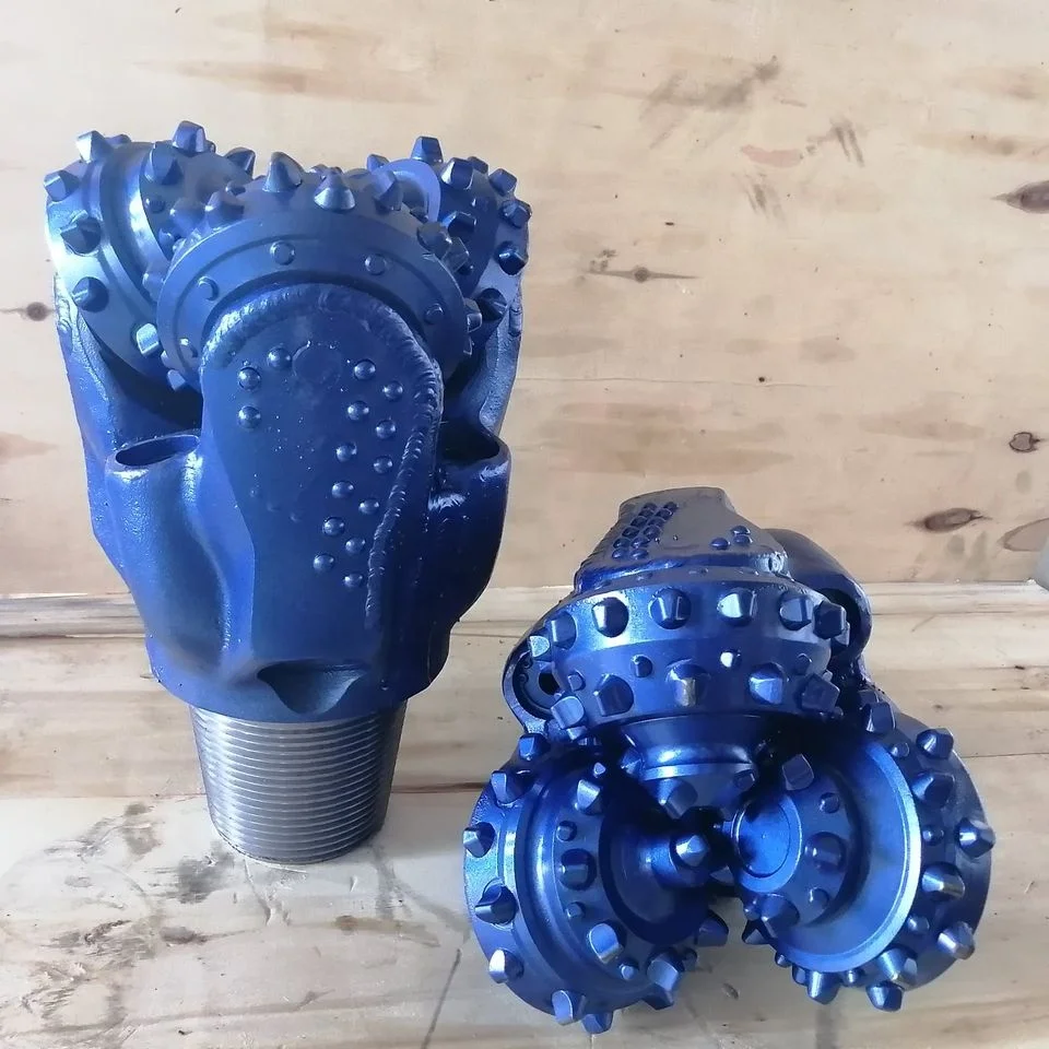 IADC 537 547 637 water well drilling New tungsten carbide insert roll tci iso tricone drill bit 150mm in china