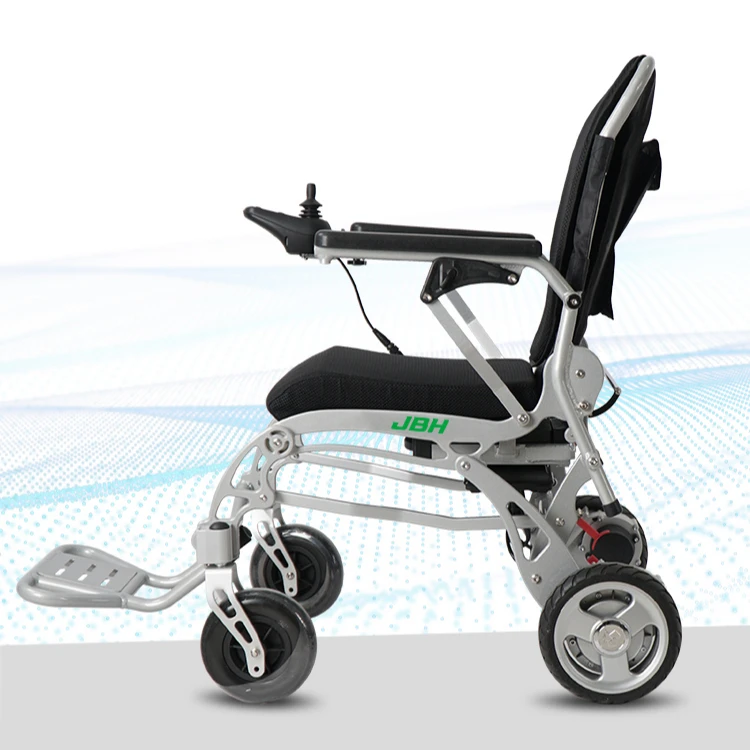 Ultra light folding carbon fiber luxury electric wheelchair for sale power wheelchair joystick for disabled lightweight foldable