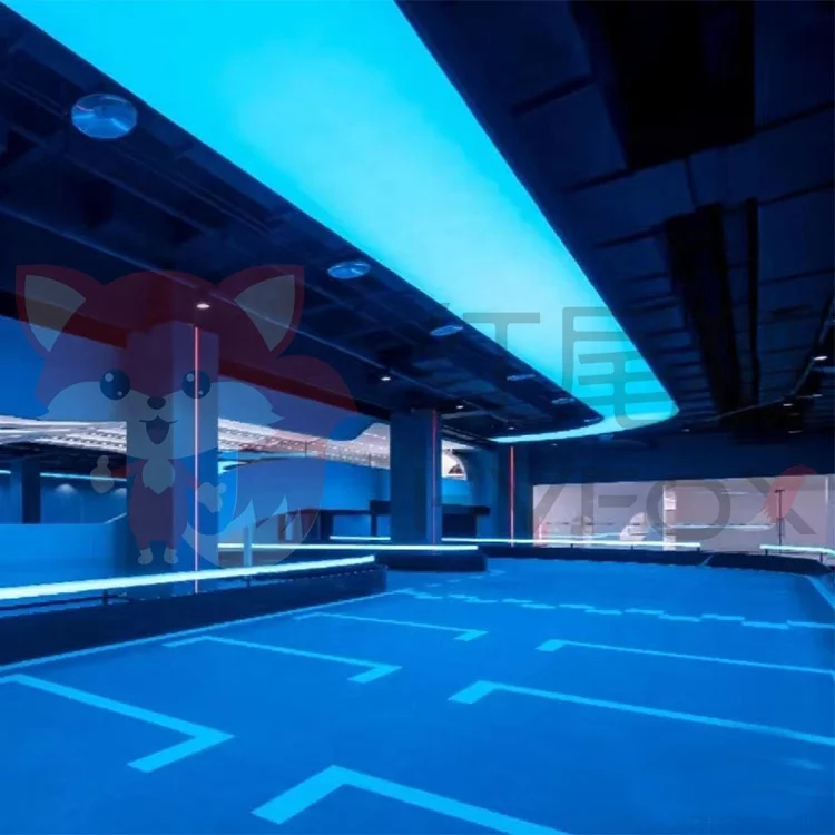 Electric Go Cart Tracks Rubber Race Car Track Karting Barrier