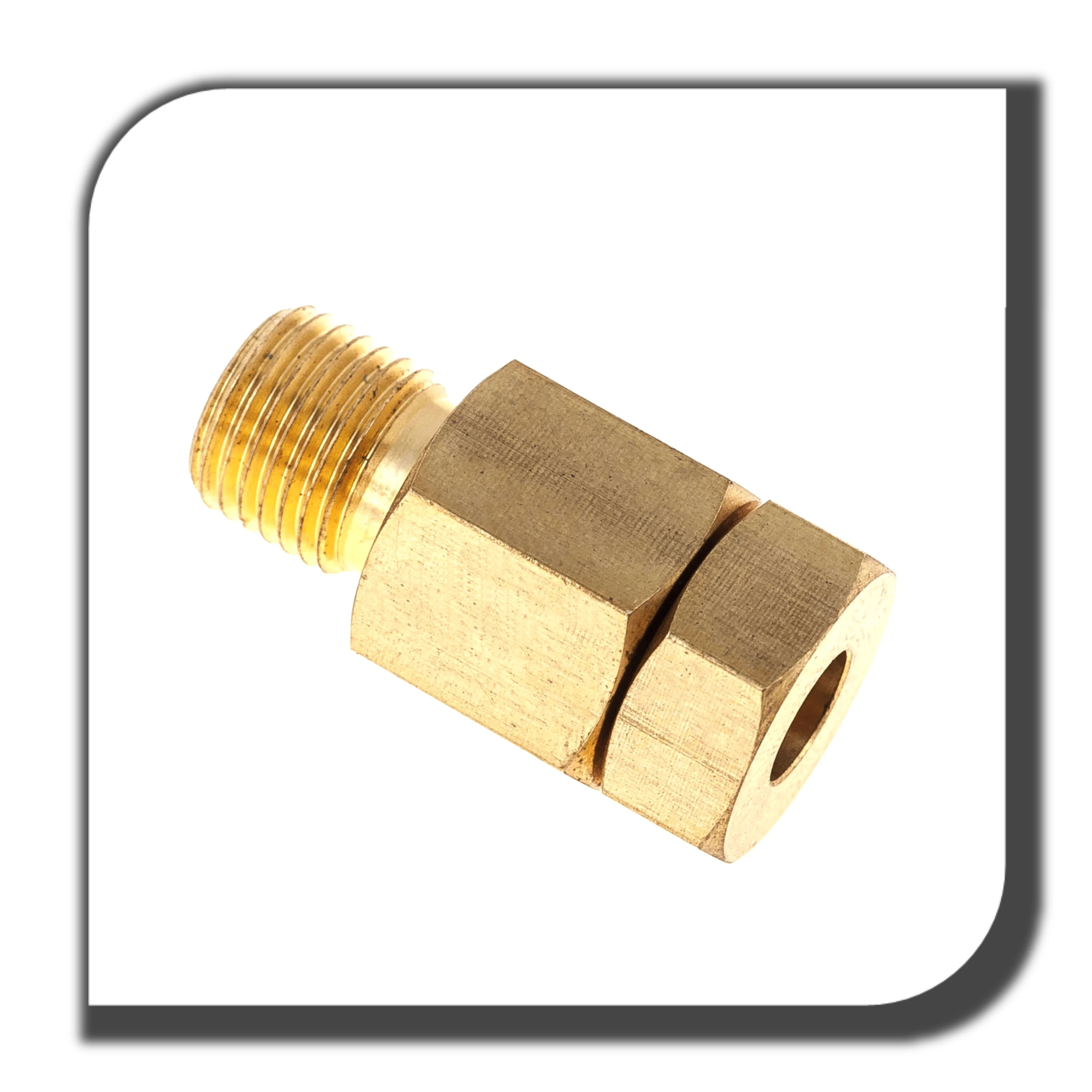 Латунные щупы NPT 1/8 дюйма в сборе корпуса