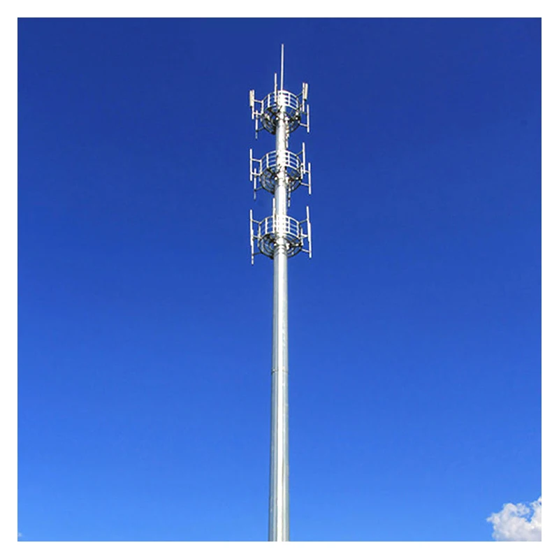 Cheap Mini Telecom Pole Mast Lattice Tower Communication Tower Communication Price Steel Telecom Pole Communication Tower