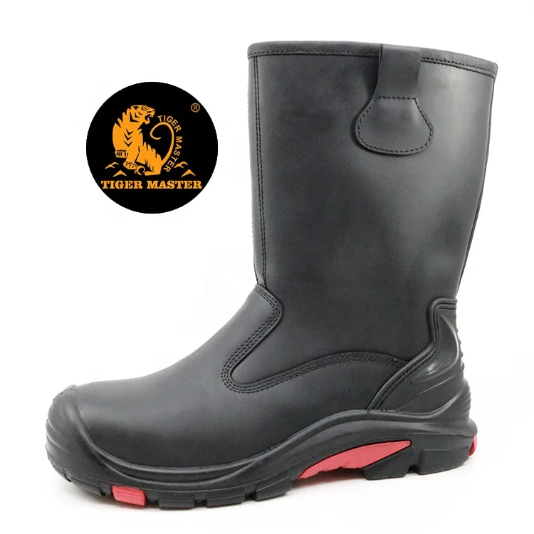 TIGER MASTER oil resistant non slip anti static metal free composite toe welders safety welding boots