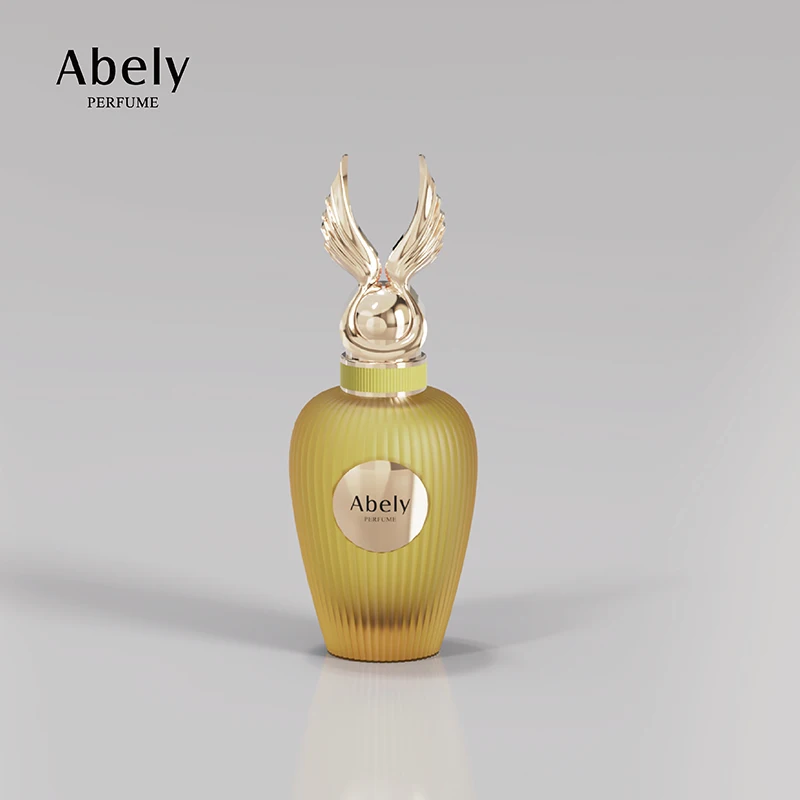 Abely Popular Recently Manufacturer Of Vintage Crimp Sprayer Neck 100ml Empty Round  Perfume Cosmetic Glass Bottle
