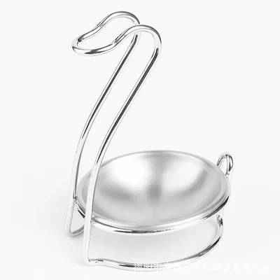 Amazon hot-selling Spoon Rest Stainless Steel Pot Lid Holder Spoon Holder Lid Rest  Ladle Stand