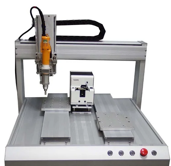 XYZ Automatic Robotic Screwdriver Machine Wooden Handle Electrical Worktable-Customizable OEM Support Case Packaging Included