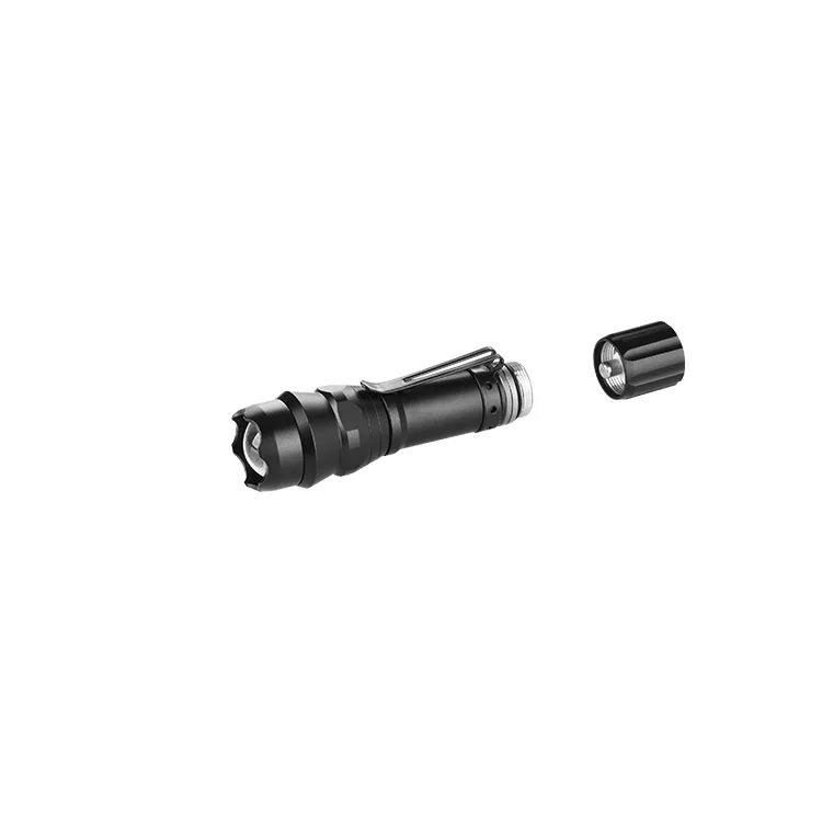 Factory Price 3 Colors LED Flashlight Super bright Pocket Aluminium Flashlight Magnetic Switch Torch Light with clip